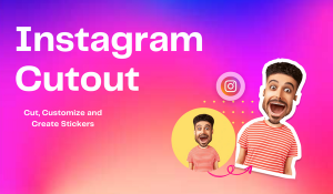 Instagram cut out