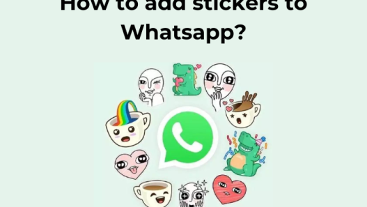 How ro add sticker to whatsapp